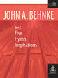 Five Hymn Inspirations Organ sheet music cover